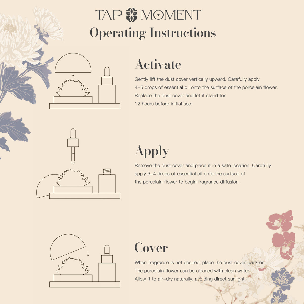 VITAL GLOW Porcelain Flower Aroma