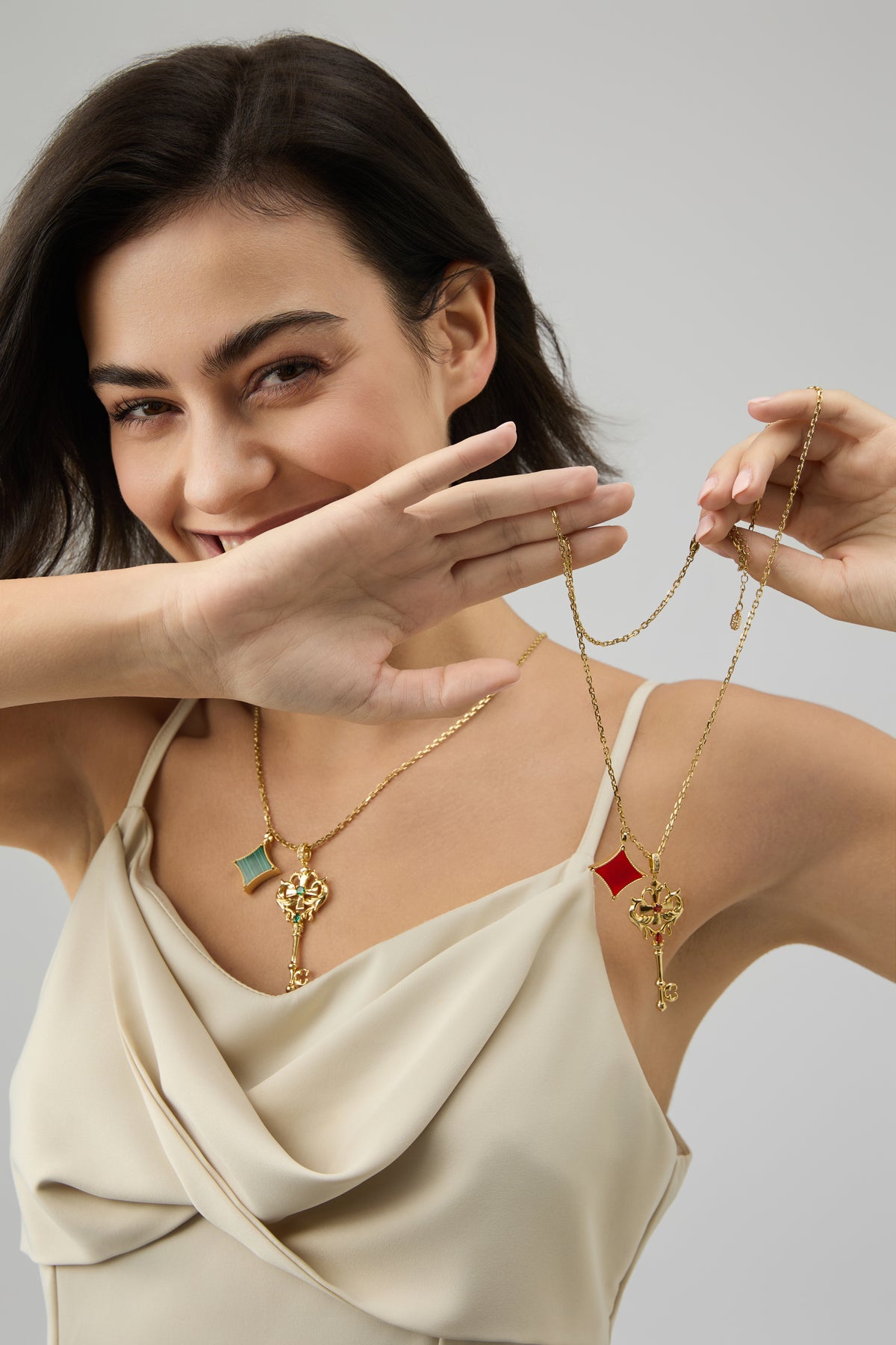 TAPMOMENT Faith Key NFC Necklace