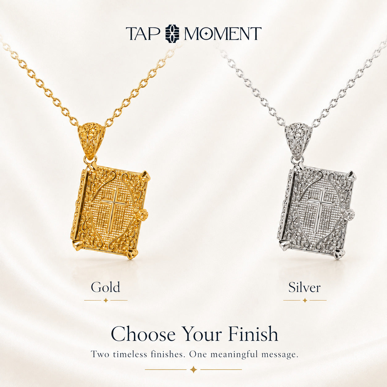 Personalized Bible NFC Necklace