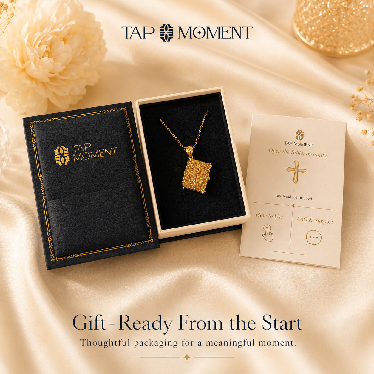 Personalized Bible NFC Necklace
