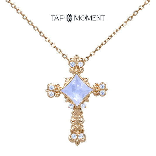 TAPMOMENT Faith cross NFC Necklace